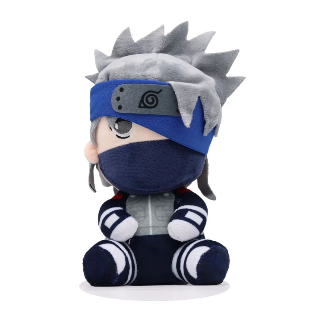 20CM New Naruto Plush Doll Creative Cute Pillow Kakashi Uchiha Itachi Simulation Doll Children's Birthday Gift Collection Toys!
