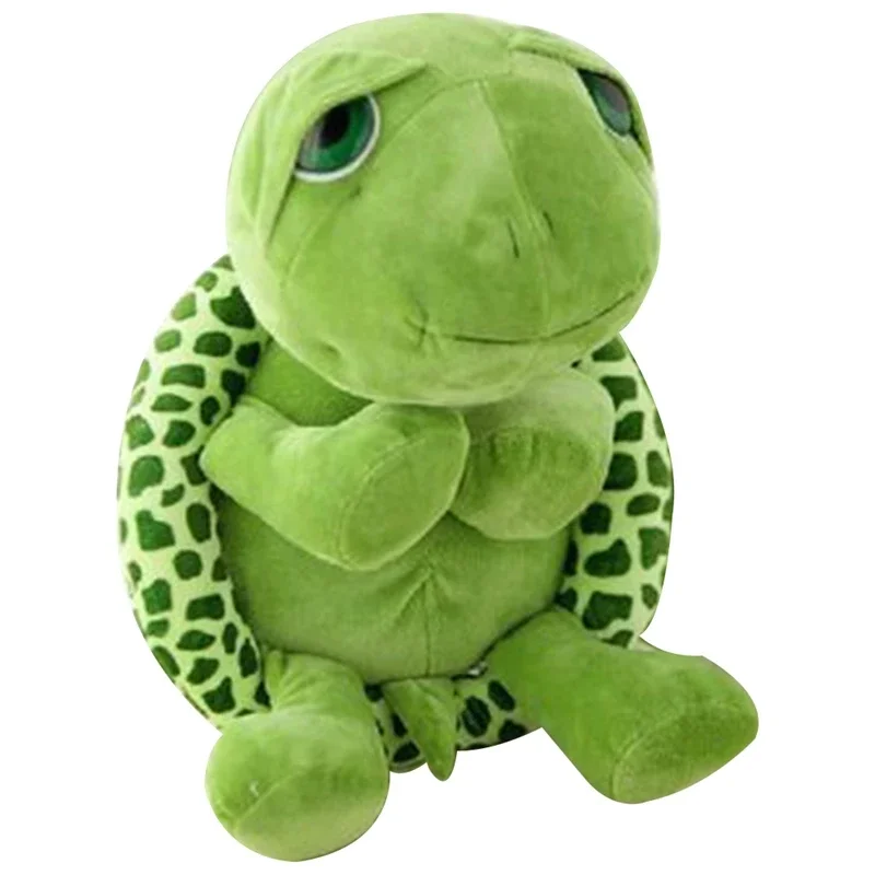Turtle Doll Throw Pillow Give Girls Gift Tanabata New Cute Cartoon Turtle Plush Toy Big Eye Turtle Plush Toy Children Toy Gift