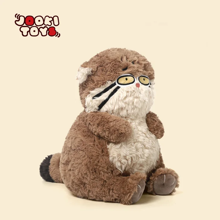 Plush Manul Doll Toy - Soft Stuffed Animal for Kids - Image 2