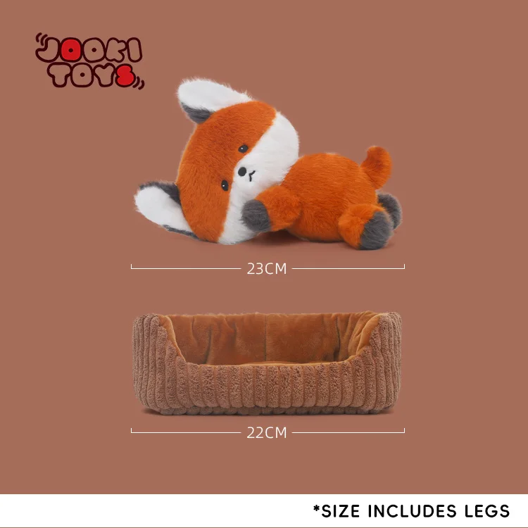 Plush Fox Doll Toy - Soft Stuffed Animal for Kids - Image 6