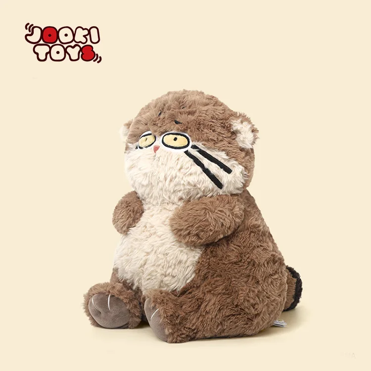 Plush Manul Doll Toy - Soft Stuffed Animal for Kids - Image 3