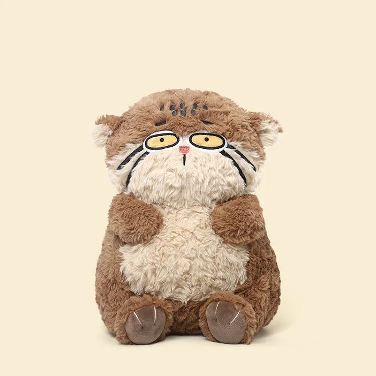 Plush Manul Doll Toy - Soft Stuffed Animal for Kids - Image 7