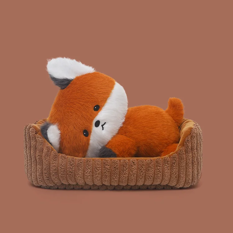 Plush Fox Doll Toy - Soft Stuffed Animal - Image 8