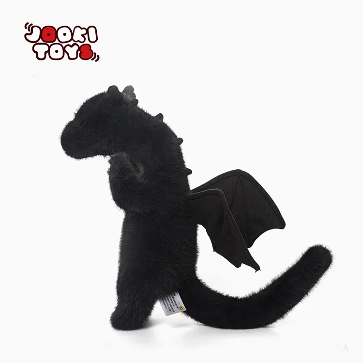 Welsh Black Dragon Plush Toy Cute Stuffed Animal Gift - Image 3