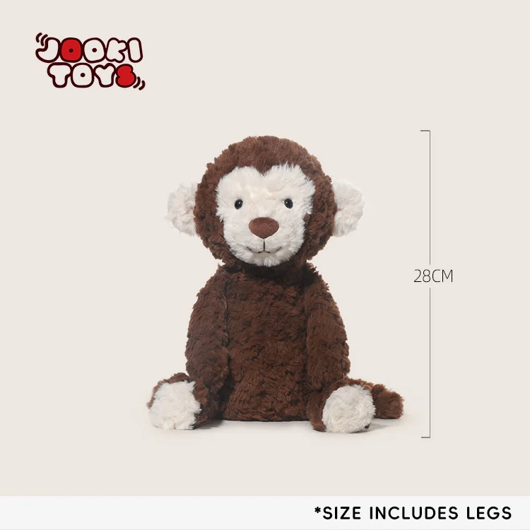 Ankara Monkey Plush Doll - Soft Stuffed Toy - Image 6