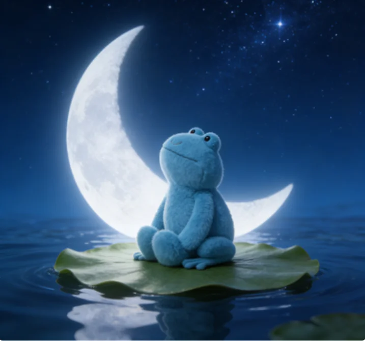 Soft Plush Frog Doll for Kids - Image 6