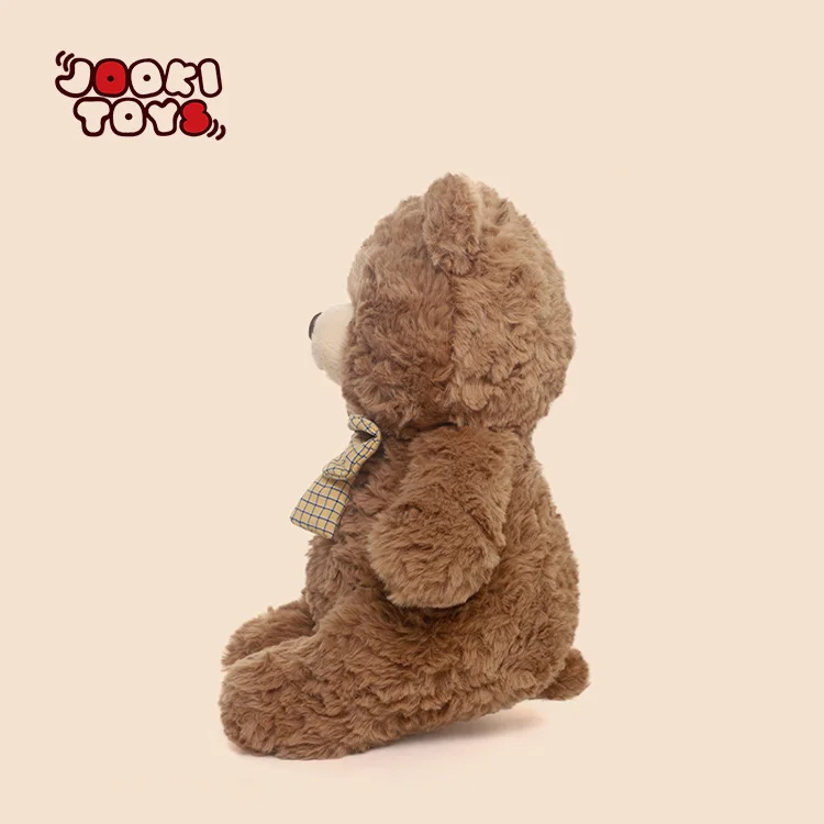Bow Tie Bear Plush Toy - Soft Stuffed Animal - Image 3