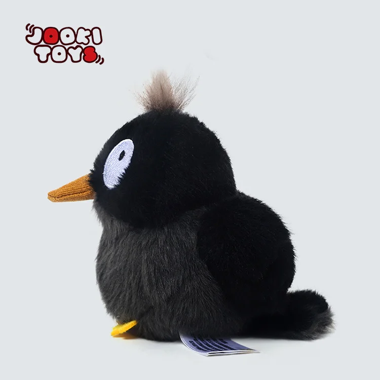 Crested Myna Plush Toy - Customizable Stress Relief Animal - Image 4