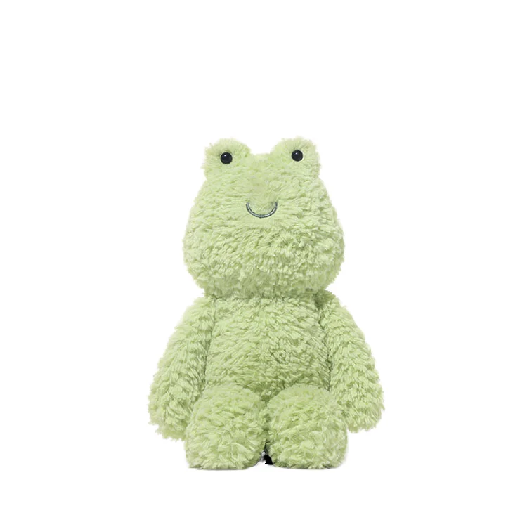 H988b9e141d2a4f0e9e349f53b789d383D.webp Plush Frog Doll Soft Stuffed Toy for Kids