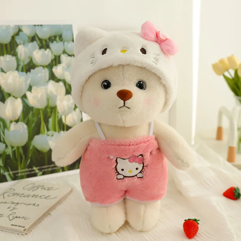 Plush Teddy Bear Toy with Outfit - Image 10