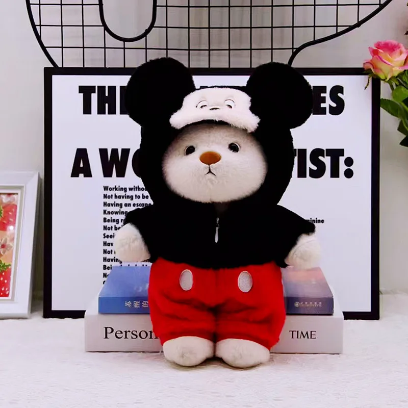 Plush Teddy Bear Toy with Outfit - Image 11