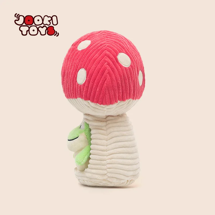 Plush Frog Mushroom Doll Toy - Soft Stuffed Animal - Image 3