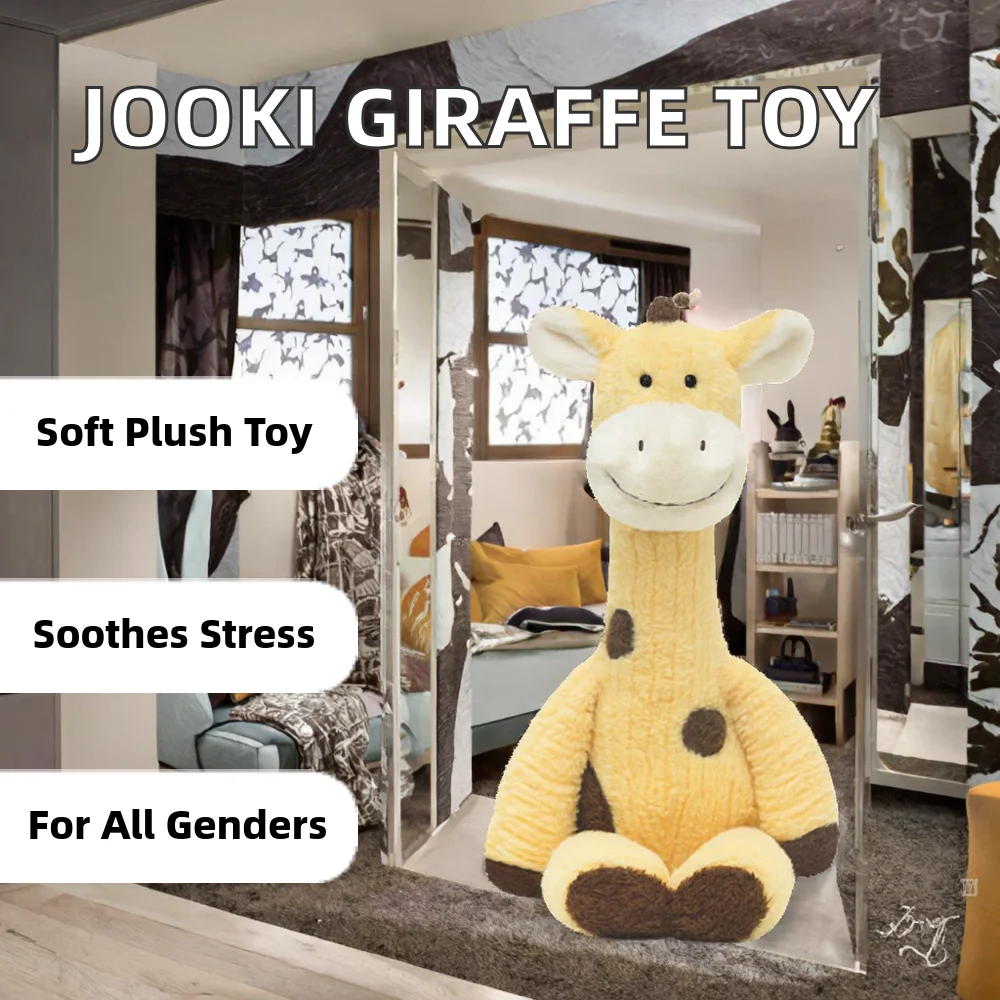 Soft Giraffe Plush Toy for Kids - Image 2