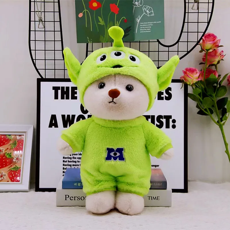 Plush Teddy Bear Toy with Outfit - Image 13