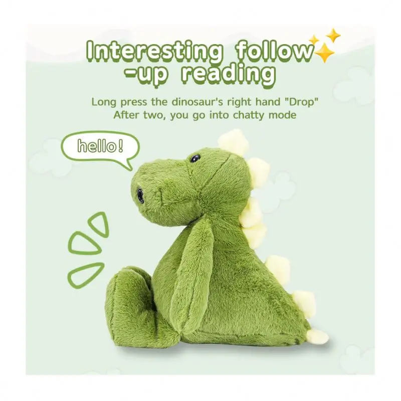 Interactive Plush Toy Hippo Pomeranian Bulldog - Image 3