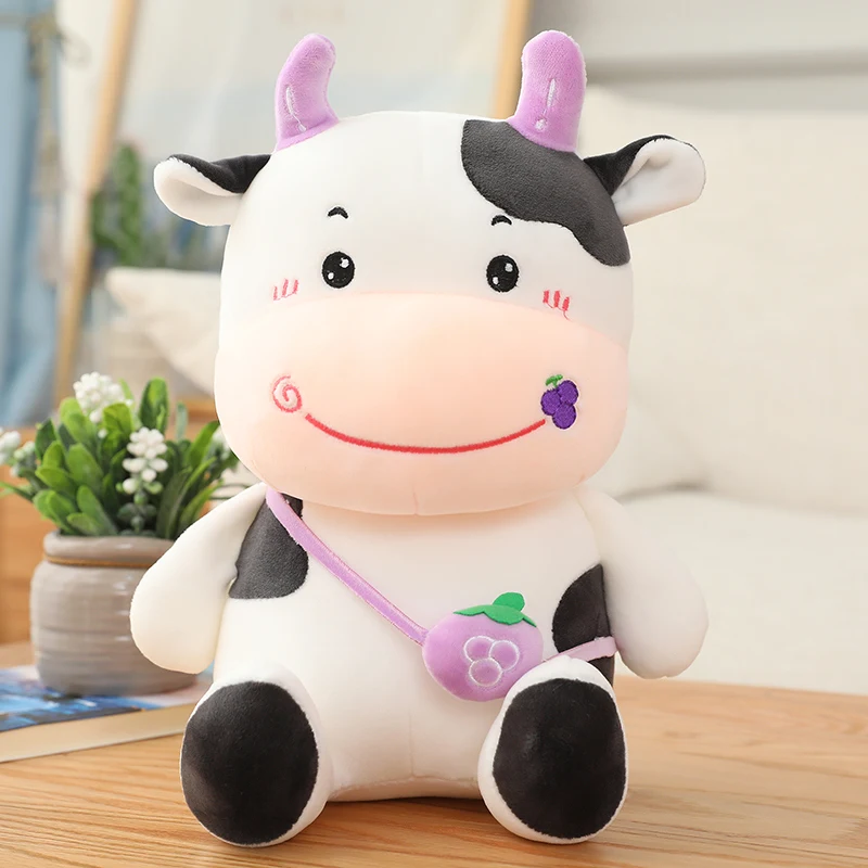 Cute Calf Cow Plush Toy Backpack and Pillow - Image 8