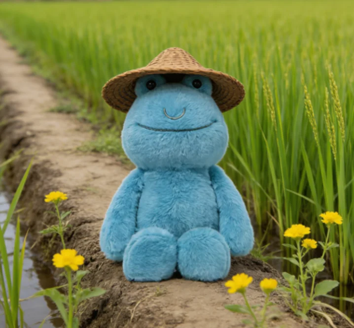 Soft Plush Frog Doll for Kids - Image 5