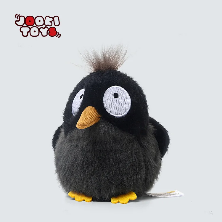 Crested Myna Plush Toy - Customizable Stress Relief Animal - Image 3